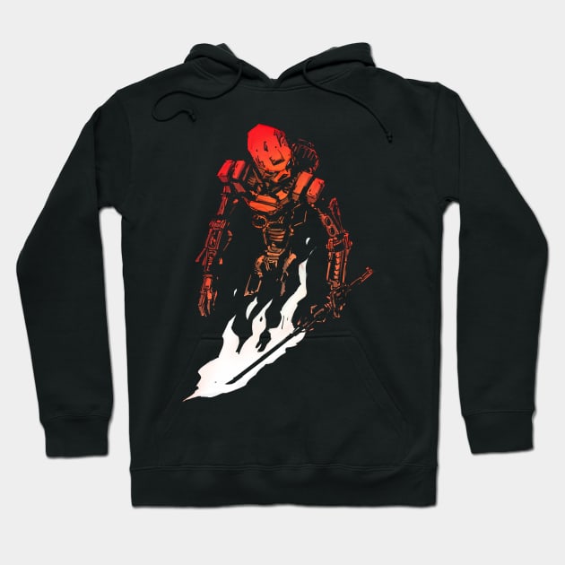 T O A . O F . F I R E Hoodie by Creative Mechanics